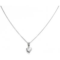 Necklace Damiata Gioielli Woman in White Gold Zircone 94/9/102+321/102-D199 - 94/9/102+321/102-D199
